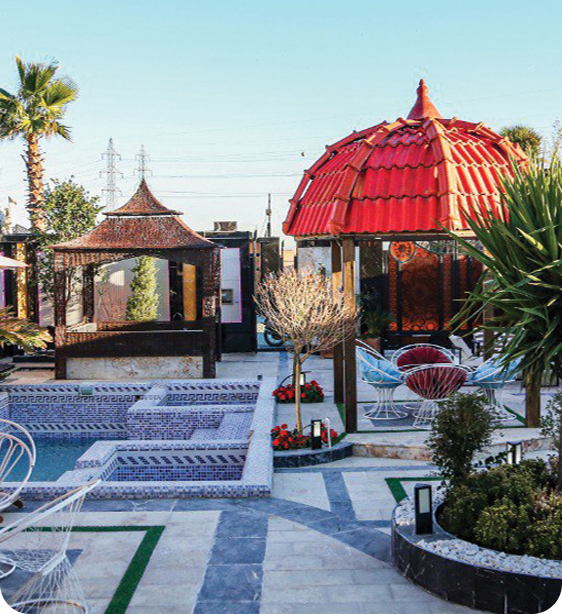 دهکده ی تفریحی نهالستان باغ ویلا شماره هشت