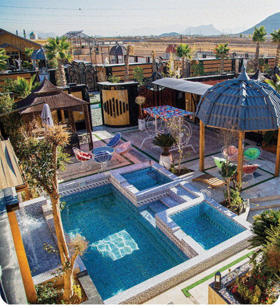 دهکده ی تفریحی نهالستان باغ ویلا شماره نه